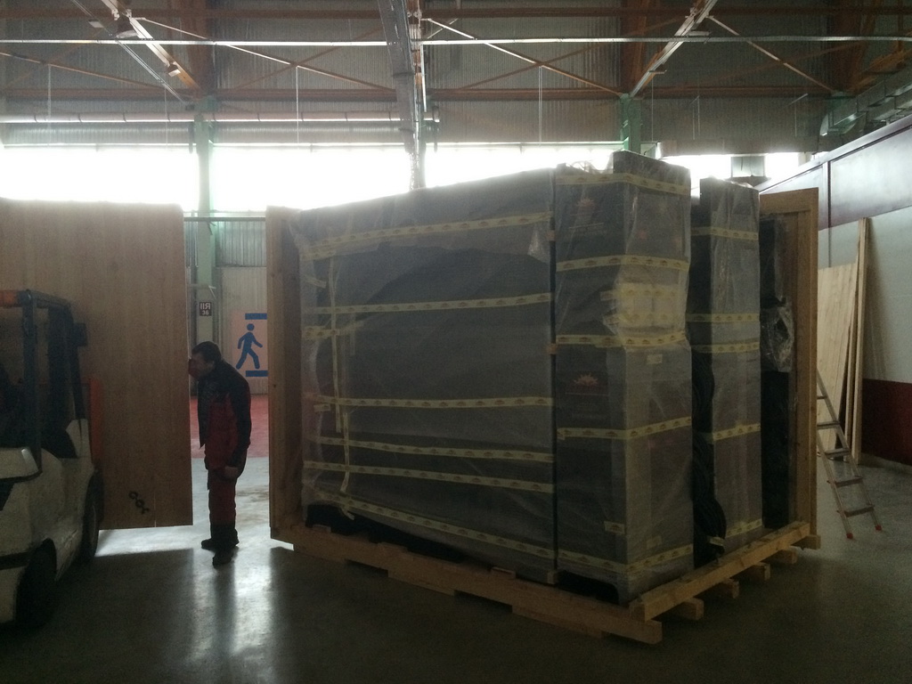 plazarium's tweet photo. #Industrial #plasma system #PLAZARIUM TPS prepared for #transportation to the #airport

#plasma #plasmatorch #gasification #plasmagasification #wasterecycling #thermal #thermaltreatment #wte #recycling #pyrolisis #steamplasma #PLAZARIUM #ПЛАЗАРИУМ #плазмотрон #плазматрон #waste https://t.co/QdI4633cuI