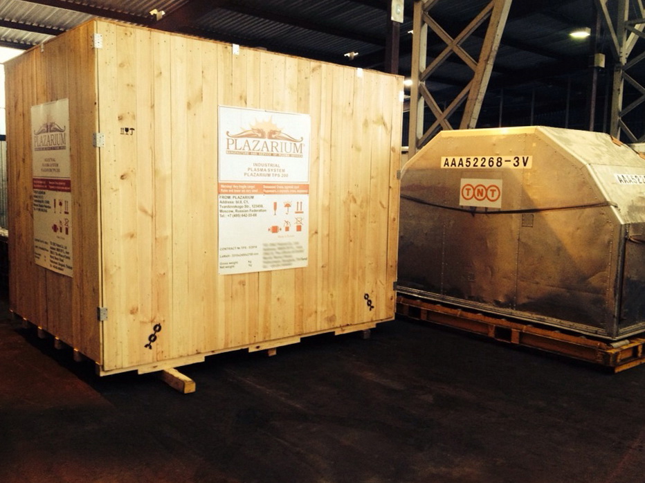 plazarium's tweet photo. #Industrial #plasma system #PLAZARIUM TPS prepared for #transportation to the #airport

#plasma #plasmatorch #gasification #plasmagasification #wasterecycling #thermal #thermaltreatment #wte #recycling #pyrolisis #steamplasma #PLAZARIUM #ПЛАЗАРИУМ #плазмотрон #плазматрон #waste https://t.co/QdI4633cuI