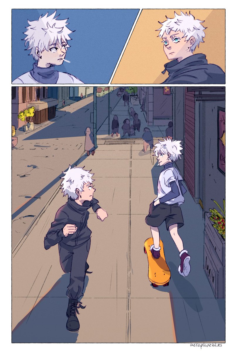 katsukikaboom's tweet image. [ #JujutsuKaisen #HxH ] alike?🌟⭐