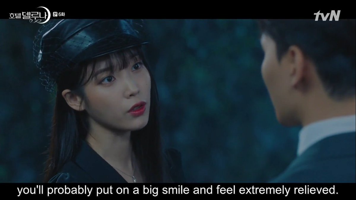 but he was sad already hearing that she'll leave :( #HotelDelLuna