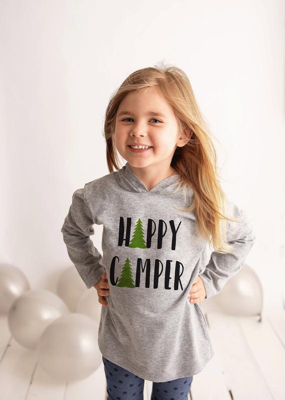 Camping Shirt - Happy Camper Hoodie - Hiking, https://t.co/PcRGUgBdWn #toddlerpullover #summerhoodie #outdooradventure #outdoorshirt https://t.co/zMSrxTtLLo