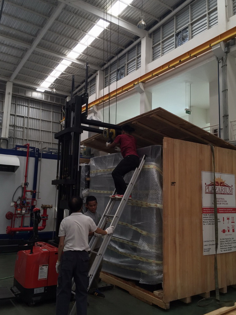 plazarium's tweet photo. The #industrial #plasma system #PLAZARIUM TPS was unpacked at the customer's site

#plasmatorch #gasification #thermal #incinerator #recycling #pyrolisis #steamplasma #innovation #technology #energy #plasmagasification #engineering #plasmatechnology #cleantech #innovations #WtE https://t.co/zdrQCGGTGM