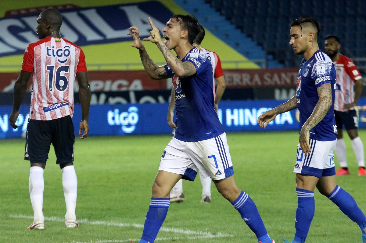 MillosFCoficial's tweet photo. 🗣💙⚽️Ⓜ️ El grito de gol azul en Barranquilla. @RicardoMarqueez https://t.co/a9OmpXDAwH