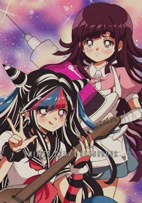 More Danganronpa but its 90's (Sailor Moon) anime ✨♥️ 