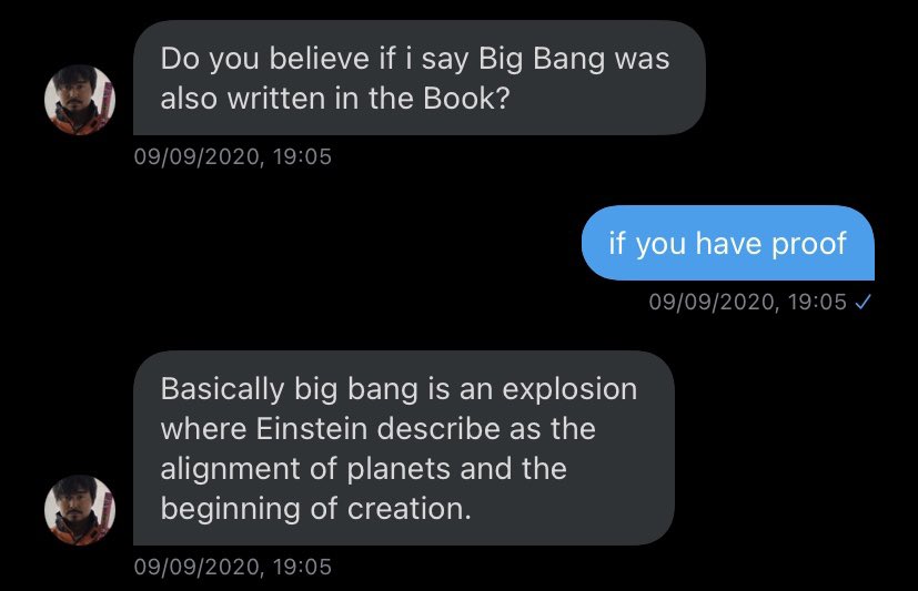 was Big Bang explained in the Quran?