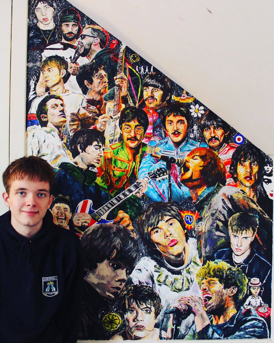nblain's tweet photo. @LA_achievements My son Kyle has an interview on GFM radio this evening at 8pm discussing his art work if anyone fancies tuning in - links are posted below 😊

⬇️ Streaming links below ⬇️

https://t.co/Iyk3TRo7LR

https://t.co/dkOzpRtHaJ https://t.co/ZtevLyG7mA