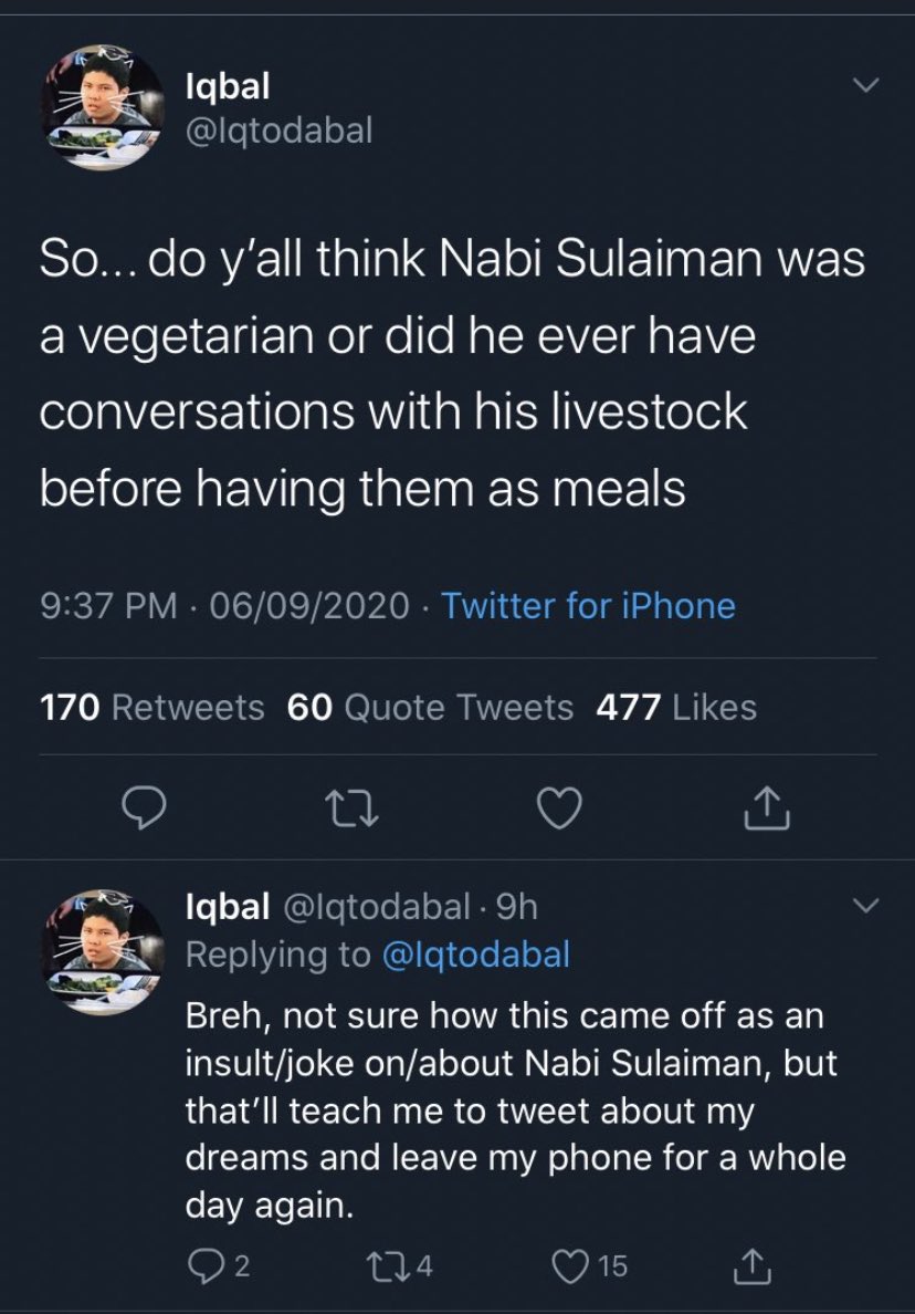 was Sulaiman AS a vegetarian?*mistakes on the name. it should be Sulaiman, not Musa AS