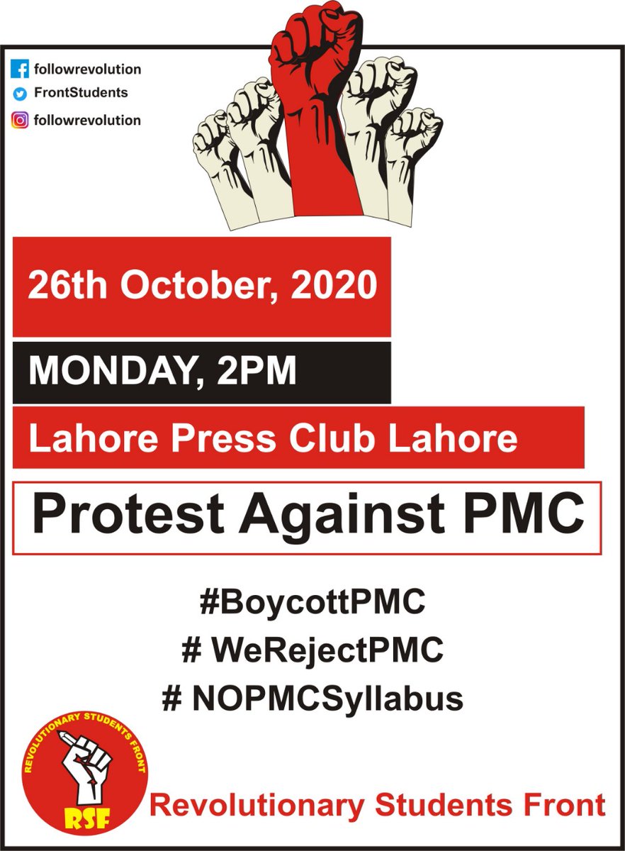 TahreemSaeed7's tweet photo. We don't bloody shit pmc playing with our futures er really don't want... We want justice pmc will destroy future of more than 150k students is is giving us mental torture
#protestagaintpmc
#NoPmcSyllabus
@ImranKhanPTI
@BBhuttoZardari https://t.co/DZdkMQyuSt