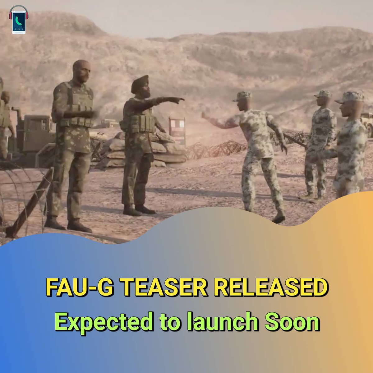 mobile365tech's tweet photo. FAU-G released official teaser of the game, expected to launch in November.

#faug #mobile365tech #fauggame #faugcomingsoon #fauggameindia #game #atmanirbharbharat https://t.co/AhROzfH7gT