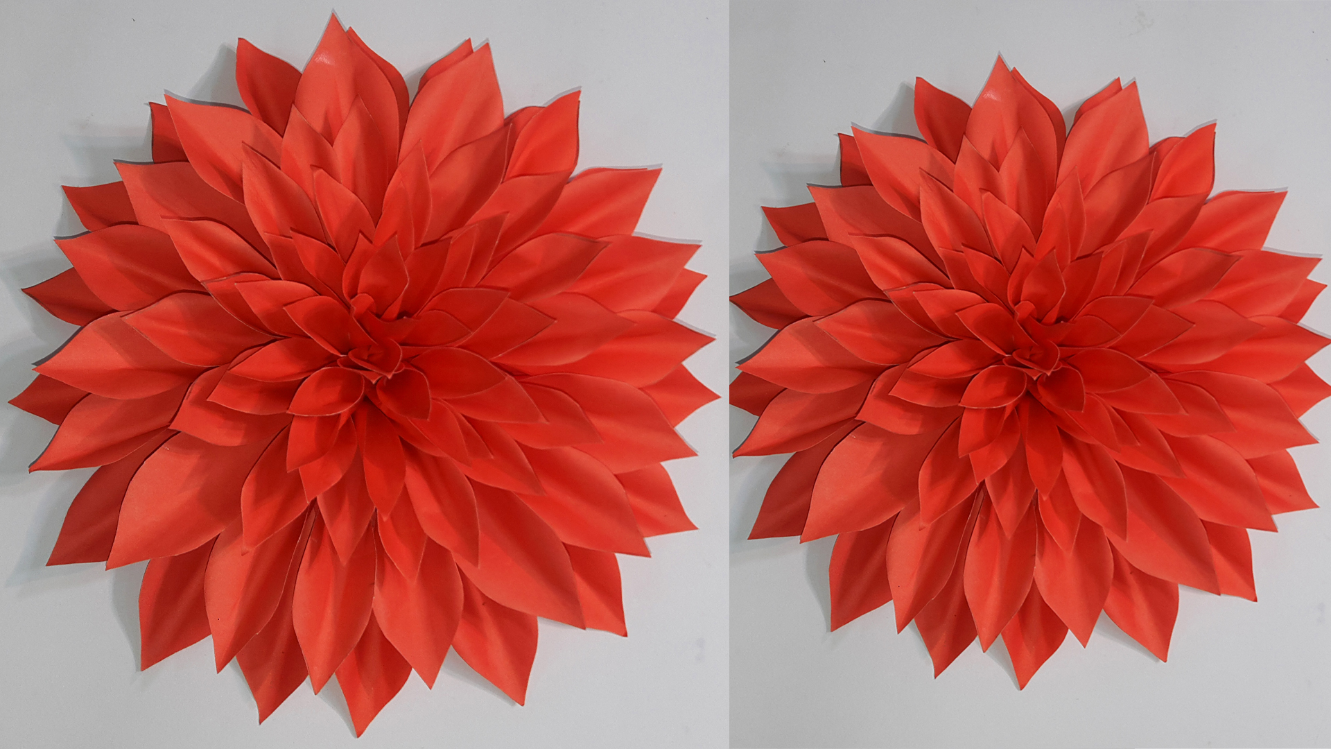 Easy Paper Flower Craft, DIY Paper Flower Making Ideas