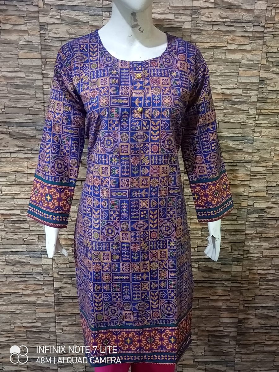 Prime_OSC's tweet image. خواتنی کیلئے اچھے اور مختلف ڈیزائنز میں
آن لائن " کُرتیاں " دستیاب۔ فکسڈ پرائز
Rs:750 each..
کھدڑ- لیلن اور کاٹن میں تیار شدہ۔
میڈیم سائز 36X20
لارج سائز 36X22
واٹس ایپ 03347367322