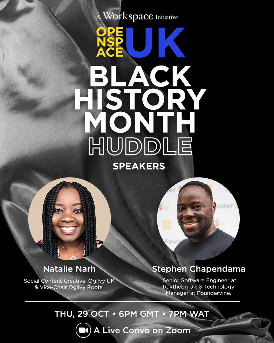 We're uniting w/ the UK community this Thurs, 29th Oct in the celebration of Black History Month, as they recognise important people and events in the history of the African diaspora.

#blackhistorymonth #blackhistorymonth2020 #Africa #Ghana #Nigeria #UK