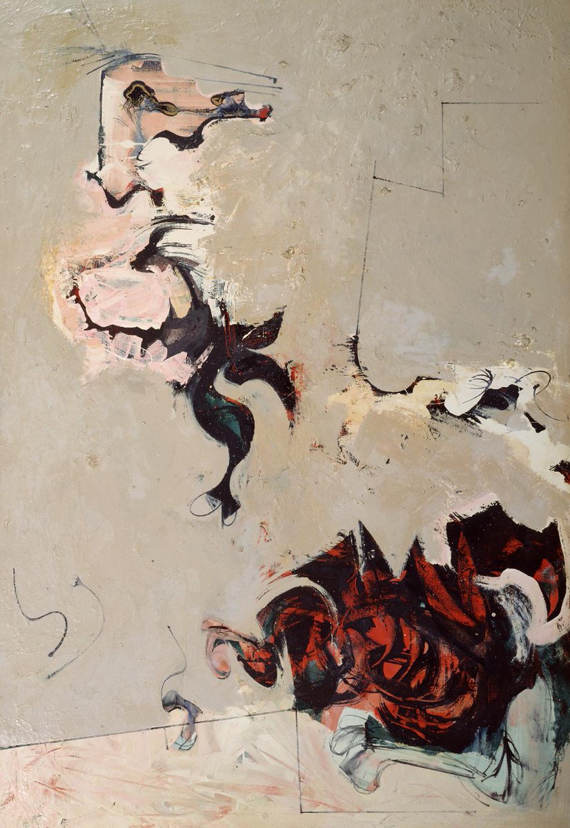TateArtBot's tweet photo. Untitled, Hassel Smith, 1959 https://t.co/wA9amgiAfY #hasselsmith #museumarchive https://t.co/GN2Igv3aDu