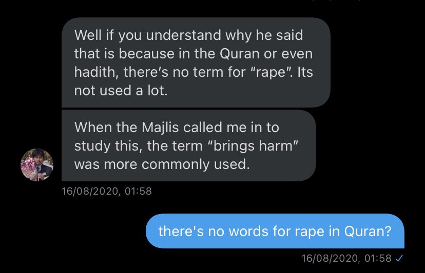 does marital rape exists in Islam?