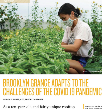 candicale's tweet photo. Comment la diversification du modèle éco de la ferme urbaine #BrooklynGrange (vente de légumes, diners & événements, construction de toits végétalisés, entretien de jardins, miel, ateliers, tours, consulting, tournages de films...) l'a rendue plus résiliente au COVID
via @GRHCna https://t.co/7smo0EngOB