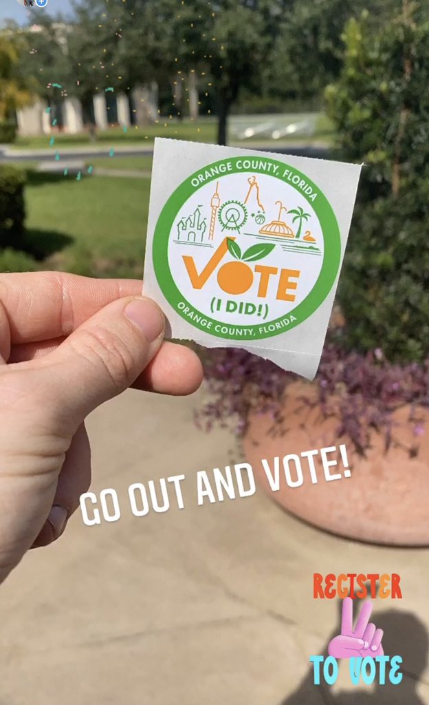 PiccirilloCorey's tweet photo. I voted... did you?! Go out there and practice your right to VOTE!! #govote #yourworthit #americaisworthit #Elections2020 #valenciammc #ValenciaSM20 https://t.co/PQU597zyB4