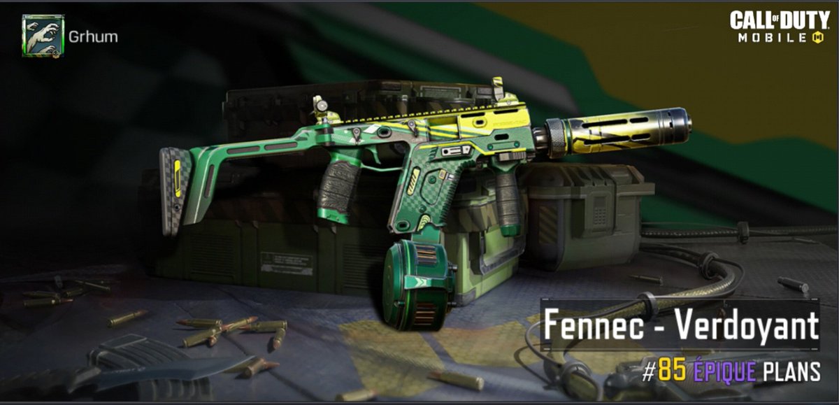 🔫 Fennec - Verdoyant
#codmobile #callofdutymobile #codm #battleroyale #multijoueur https://t.co/pXq5lrRlTD