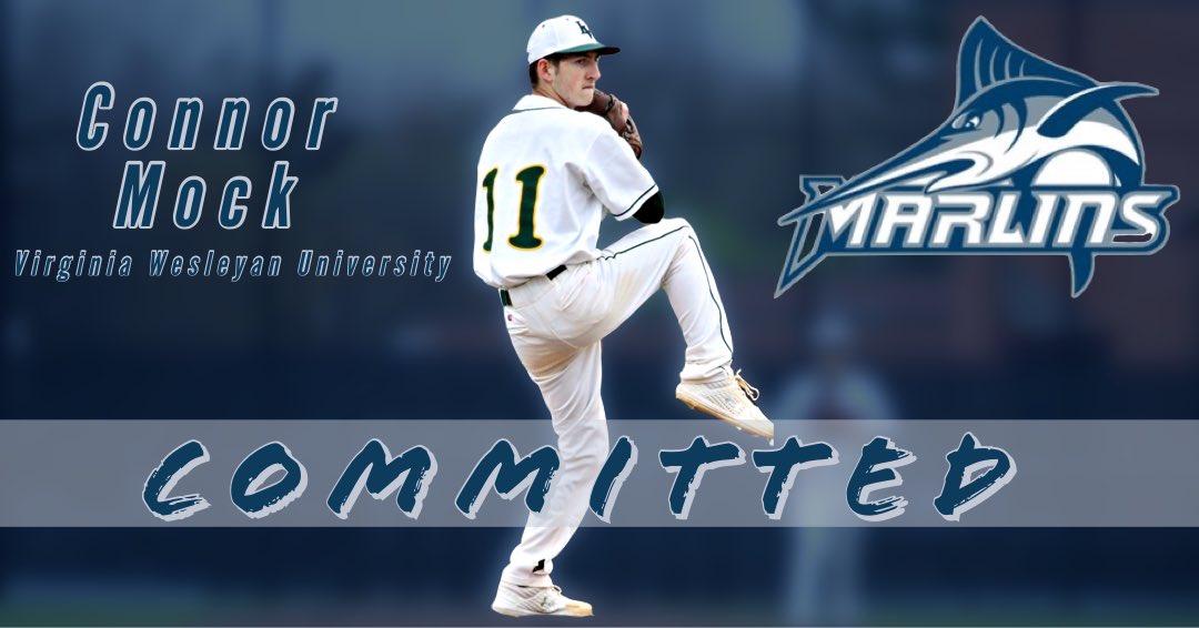 Connor Mock (@connormock) on Twitter photo I am excited to announce that I will be continuing my academic and athletic career at Virginia Wesleyan University. I would like to thank my coaches, teammates and family for supporting me throughout this process. #gomarlins <a href="/ShenSluggers/">Shenandoah Sluggers</a> <a href="/LValleyBaseball/">Loudoun Valley Vikings Baseball</a> <a href="/VWU_BSB/">VWU Marlins Baseball</a> <a href="/BURGSportsnet/">BURG Sports Network</a> I am excited to announce that I will be continuing my academic and athletic career at Virginia Wesleyan University. I would like to thank my coaches, teammates and family for supporting me throughout this process. #gomarlins <a href="/ShenSluggers/">Shenandoah Sluggers</a> <a href="/LValleyBaseball/">Loudoun Valley Vikings Baseball</a> <a href="/VWU_BSB/">VWU Marlins Baseball</a> <a href="/BURGSportsnet/">BURG Sports Network</a>