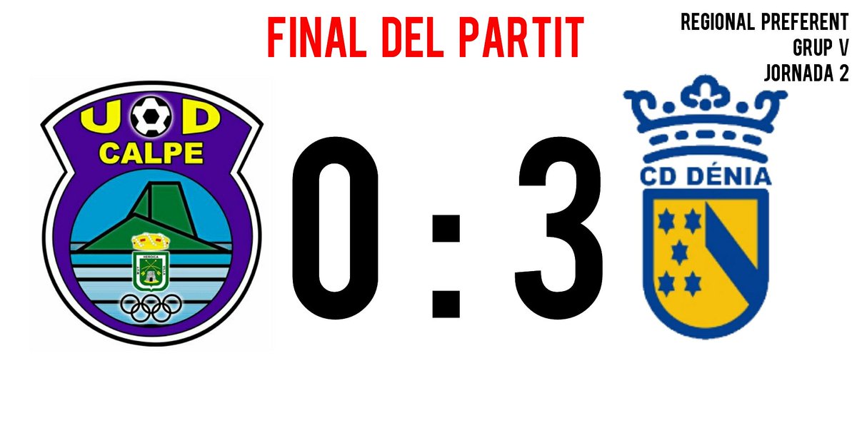CDDeniaLIVE's tweet photo. #futbol #RegPref #PrefGV #denia #calpe https://t.co/isGD9vaxBf
