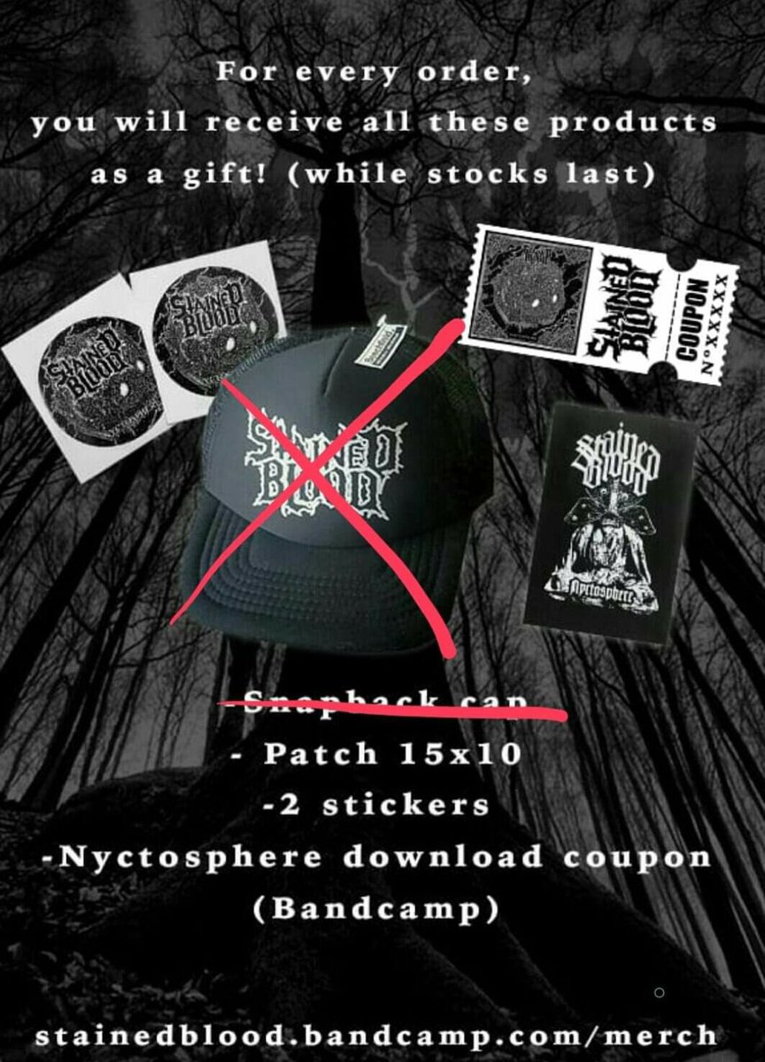 STAINEDBLOODBCN's tweet photo. "Nyctosphere' LP 12" Gatefold cover, splatter vinyl and inside illustration (lyrics on the reverse).
Desing by @demonomania666

Only available at:
https://t.co/xAgyK8mGbm
Check out all our offers! https://t.co/915JdfYJdq