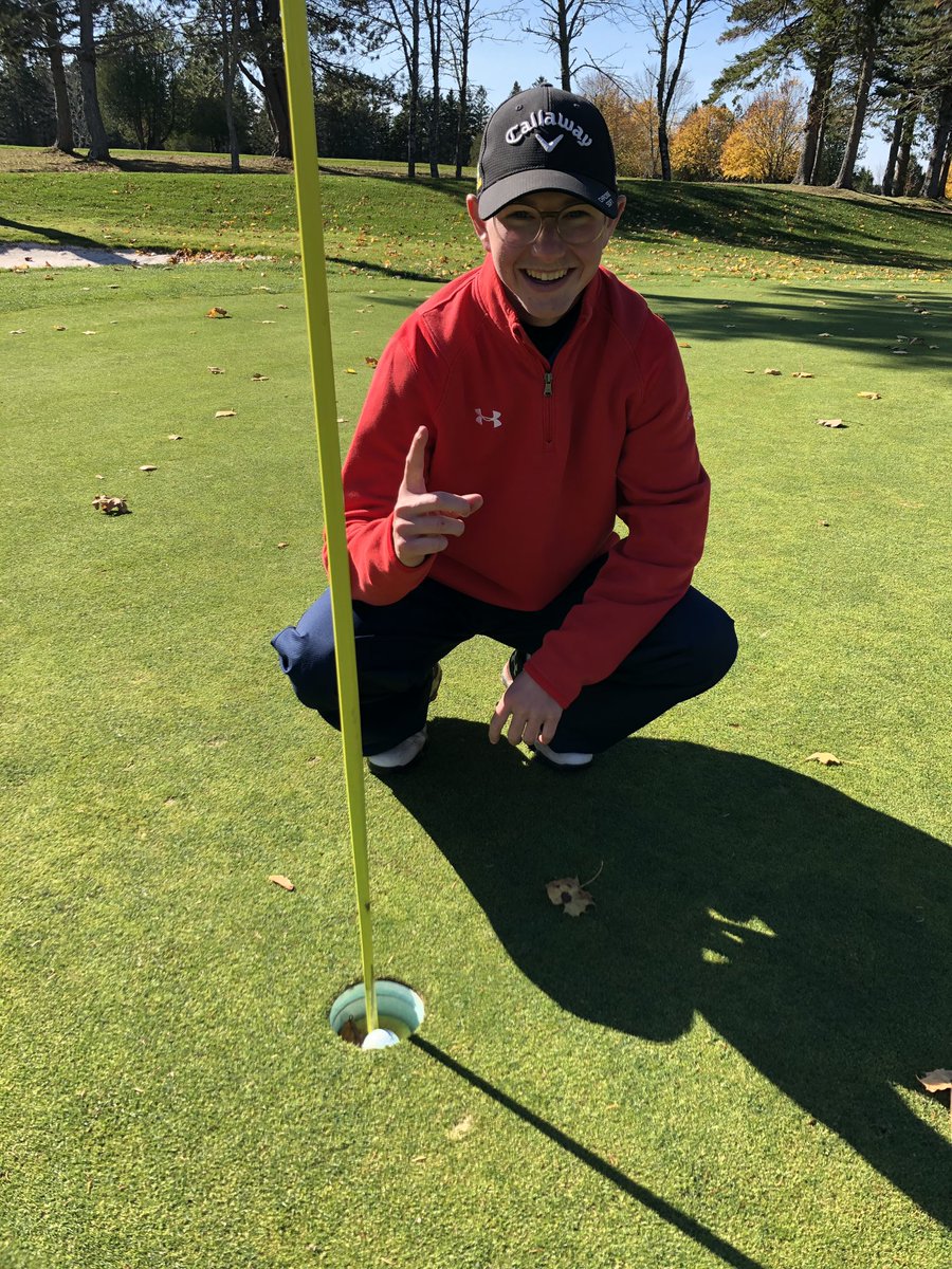 Hampton Golf Course (@hamptongolfnb) on Twitter photo Nick Ritchie recorded his first hole in one today, Oct 25th, on hole #17 with a gap wedge.
This ace helped Nick beat his Dad (Darren) 76 to 77, on this cool October day.
#ace #holeinone #golfnb #callawaygolf #17 #firstcareerace #generations <a href="/CallawayGolf/">Callaway Golf</a> Nick Ritchie recorded his first hole in one today, Oct 25th, on hole #17 with a gap wedge.
This ace helped Nick beat his Dad (Darren) 76 to 77, on this cool October day.
#ace #holeinone #golfnb #callawaygolf #17 #firstcareerace #generations <a href="/CallawayGolf/">Callaway Golf</a>