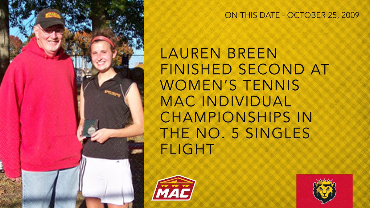 King's College Monarchs (@kingsmonarchs) on Twitter photo ON THIS DATE | Lauren Breen was the runner-up at No. 5 singles for <a href="/KC_10s/">King's College Tennis</a> at #MACchamps in 2009! Check out how she played over the course of the weekend that started indoors and finished on the courts at Kirby kingscollegeathletics.com/news/2009/10/2⦠ON THIS DATE | Lauren Breen was the runner-up at No. 5 singles for <a href="/KC_10s/">King's College Tennis</a> at #MACchamps in 2009! Check out how she played over the course of the weekend that started indoors and finished on the courts at Kirby kingscollegeathletics.com/news/2009/10/2ā¦