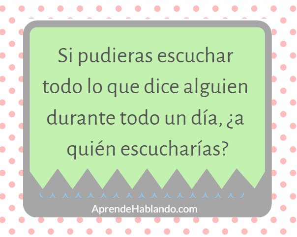 AprendeHablando's tweet photo. Nosotros escucharíamos a nuestro artista musical favorito.
¿Y ustedes? ¡Bonito domingo! 😎

#AprendeHablando #LearnSpanish #LearnbySpeaking #SpeakSpanish #Spanish #Language https://t.co/lqKcHTonxn