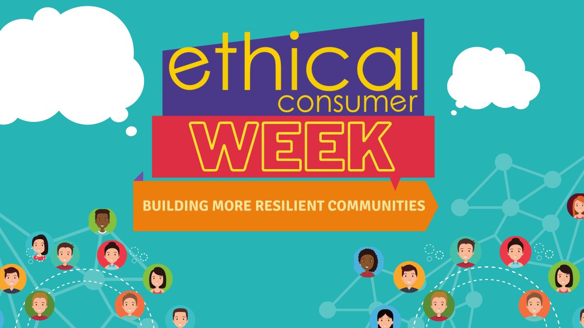 EC_magazine's tweet photo. It's Ethical Consumer Week! 
Tomorrow and on 28th and 30th we'll be hosting virtual cafes to meet and chat with other attendees and explore questions from the week. Tickets still available on the link below #ECWeek2020
https://t.co/hj4giNXeaG https://t.co/tdKHWhZx8Q