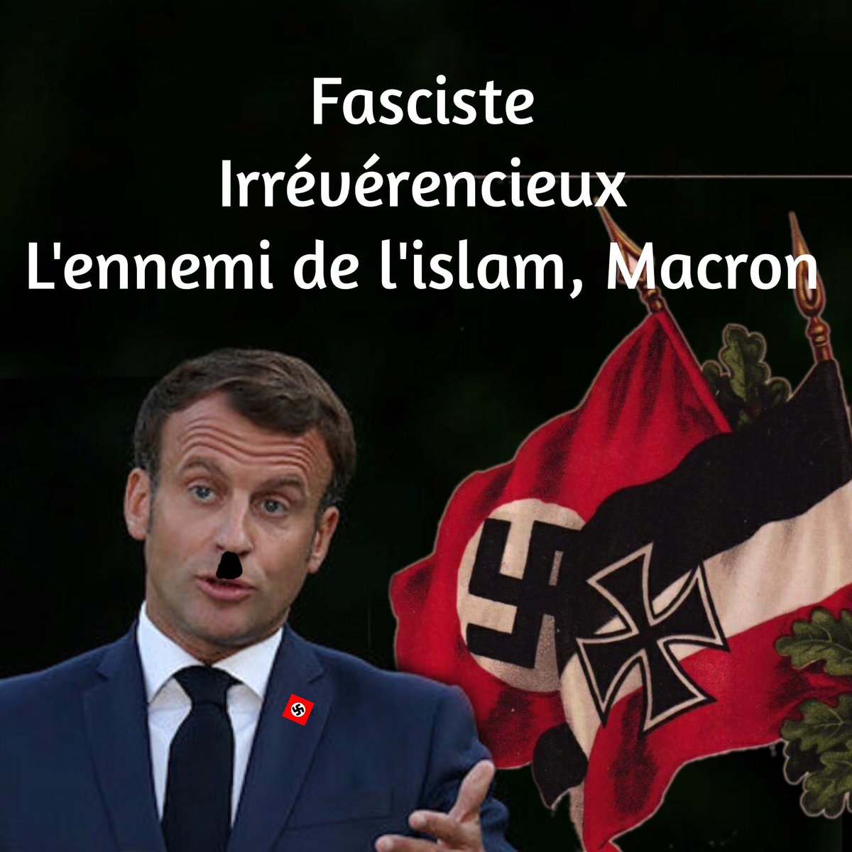 #Macron #MacronGoneMad #boycottfranceproducts