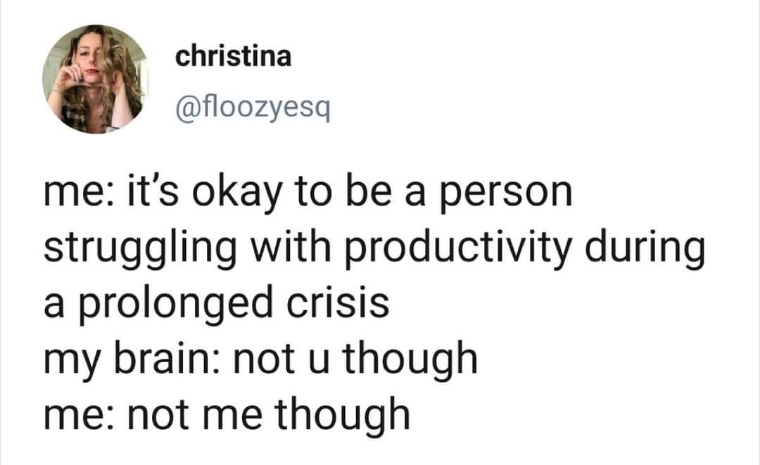 Trying to finish the PhD despite everything that is going on...