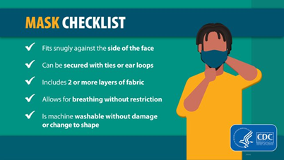 (3/5) Q: WHAT kind of mask should I wear? A: Follow the  @cdcgov guidance for the key aspects to look for 