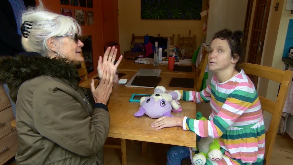 GranadaReports's tweet photo. Families who are caring for disabled adults have been 'forgotten' during the pandemic, according to @sensecharity, @hannahITV reports https://t.co/8YSOhjqRPq https://t.co/EQappIWZmW
