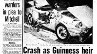 On December 18 1966, almost a year after Paul’s moped crash in Liverpool, Tara’s Lotus Elan collided with a van in South Kensington, London. Tara’s companion, Suki Potier, survived but Tara was killed on impact. Paul is known to have visited his grave in Ireland. 15/24