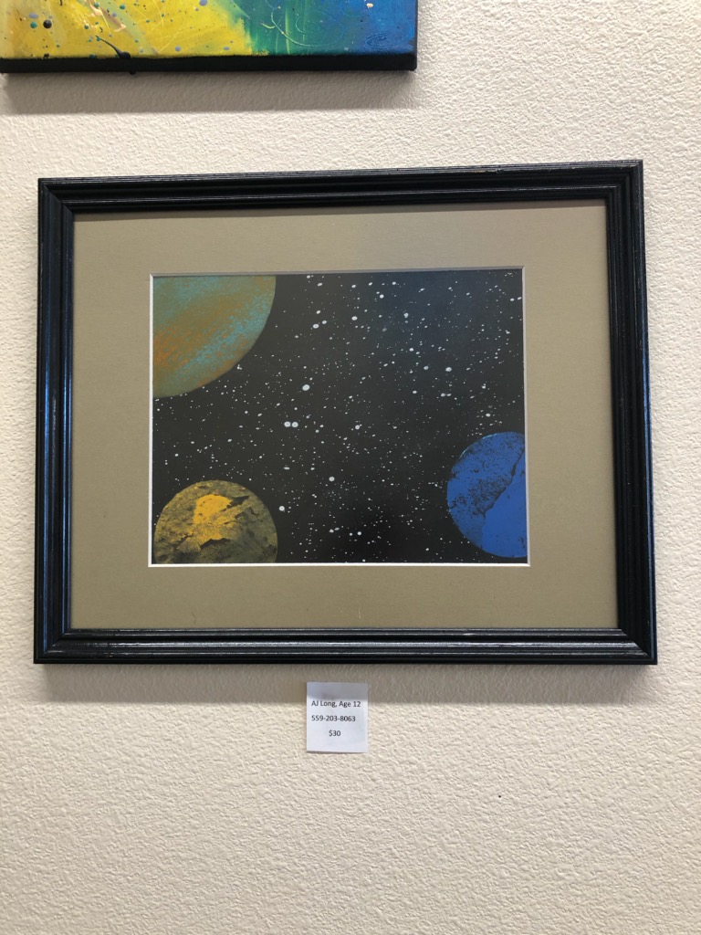 #DYK? Our youngest #featuredartist is only 12! These pieces were done by AJ Long and are available for purchase in-store.
#nationalartday #coffeeshop #supportlocalartists https://t.co/Nblqrzf9Od