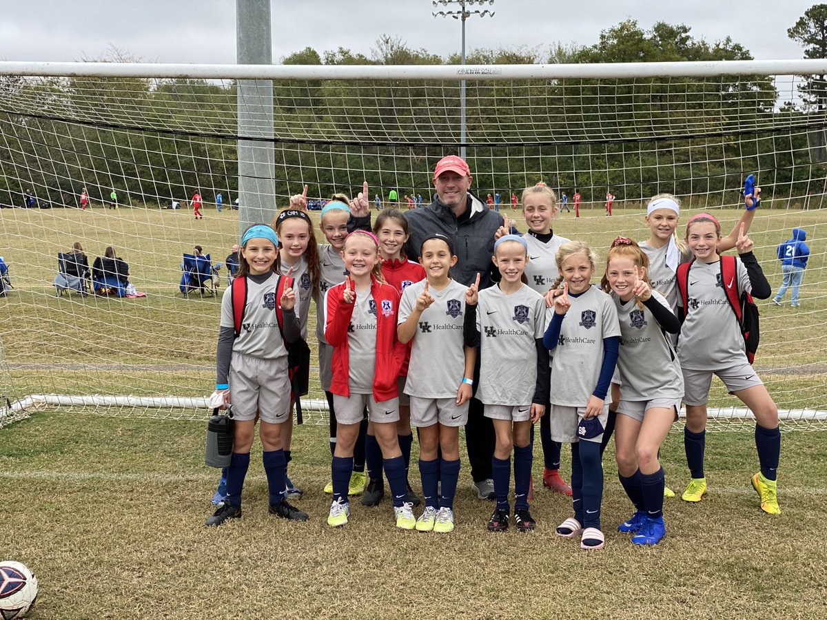 LexingtonFC10GW's tweet photo. CHAMPS!!! Congrats girls!  2-0 win today. Gia with the brace!!! Great weekend ladies!!! https://t.co/nuo8v8sgGR