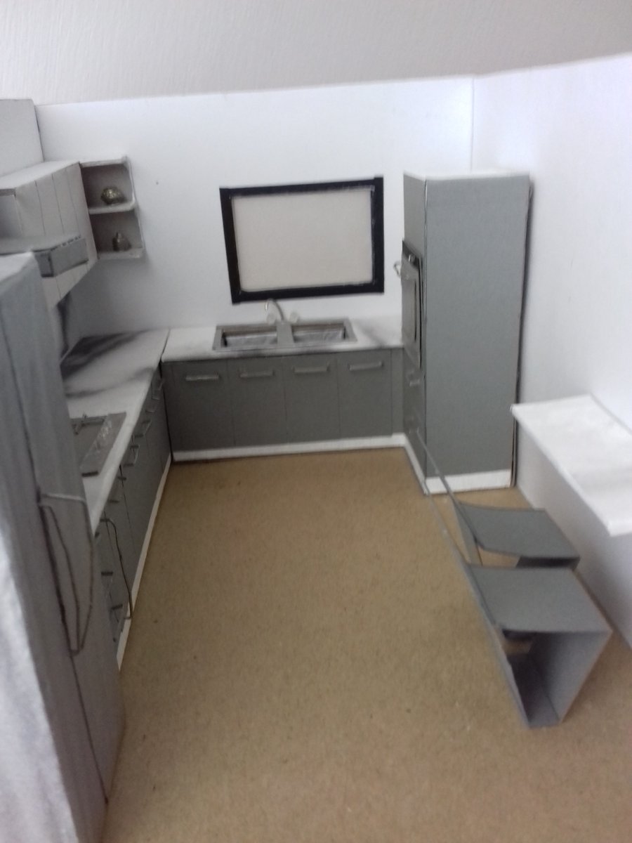 archbyalis's tweet photo. #Entrega  #Maqueta #PlantaFachadaCorte  #cocina4x3Metros #SeccionB2020C #TecnicasDeRepresentacion  #Diseño #MedidasMinimasDeCocinas  #rjmc2020c @notiuru @arquitecturauru @cardonarichard  #AlisCastellanos https://t.co/fSbIHiCgB9