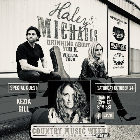 haleynmichaels's tweet photo. In case you missed it, we’ll be re-broadcasting our #CMW2020 performance w/the incredible @kelziagillmusic today at 3PM CT/9PM BST and answering questions LIVE on Facebook!
https://t.co/8gPMIiYT9E
#DrinkingAboutYoUK @C2Cfestival @ChrisCountry @CountryLineTV @KRTY https://t.co/XPomFOyYFl