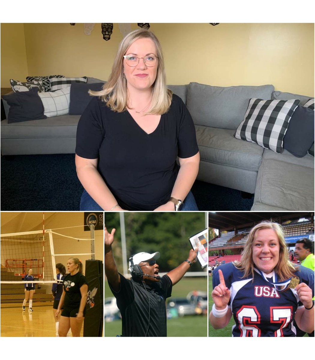 humansofny's tweet photo. “The football coach at my college opened his training program to any athlete who wanted to join-- even women. I was captain of the volleyball team, so I decided to give it a try..." https://t.co/4GxMNXEL2E