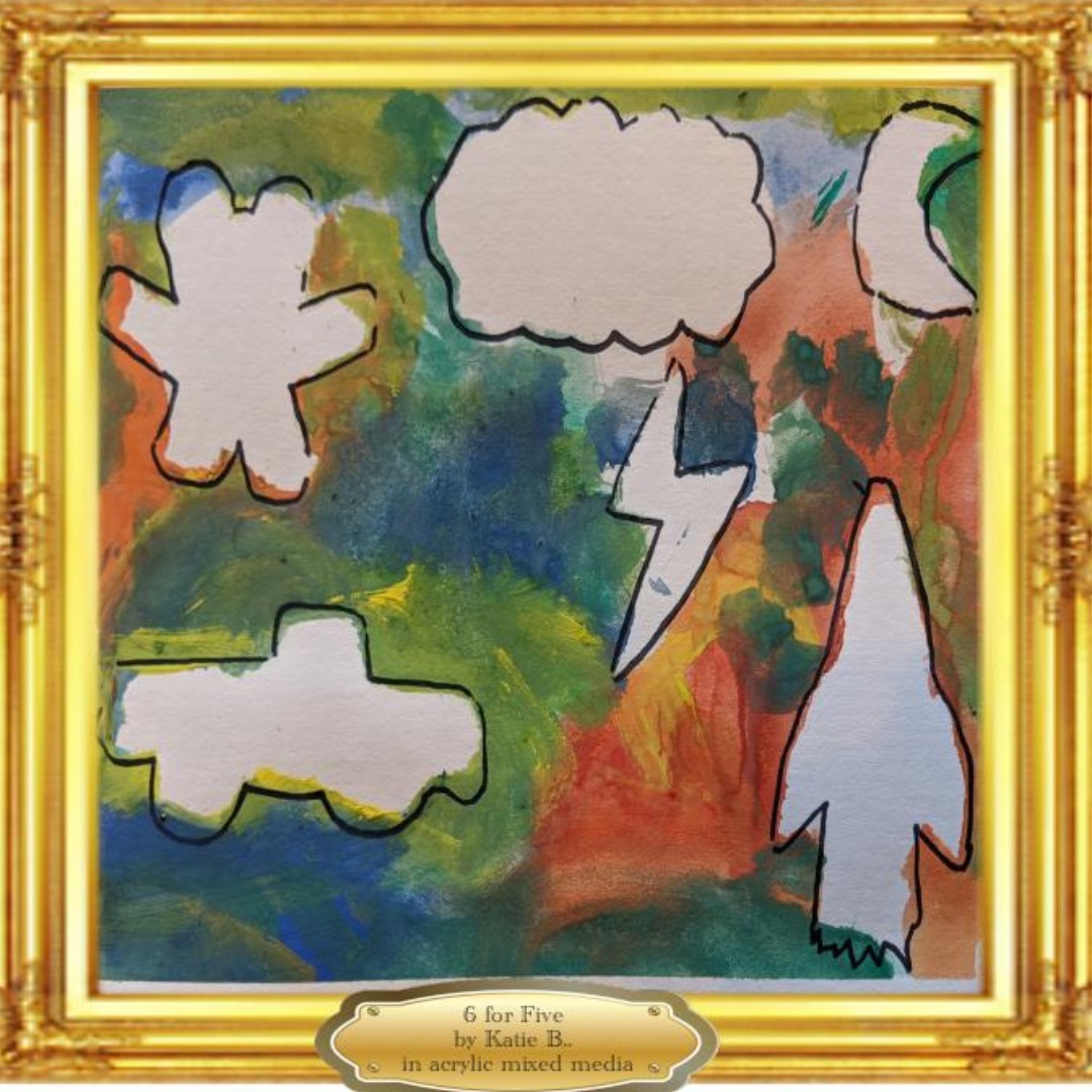 "Art Gallery on the Street"
Celebrating art made by artists with diverse abilities

6 for Five by Katie B. in acrylic mixed media

Supported by the Province of British Columbia, the City of Kelowna, Central Okanagan Foundation and Community Living British Columbia