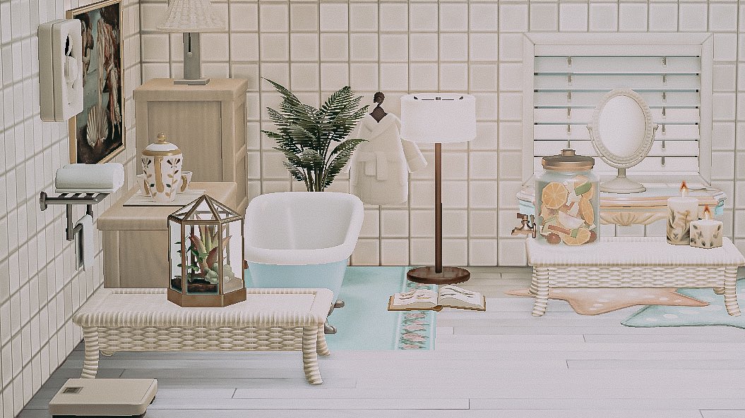 acnh interiors 🍃 tweet media