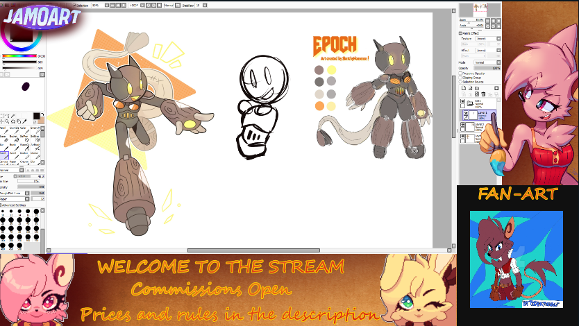 It's been a while since I've live-streamed.
Tonight i'll be drawing some rewards and maybe a commission or two. We'll see. :)
https://t.co/2LUiZOkyu4