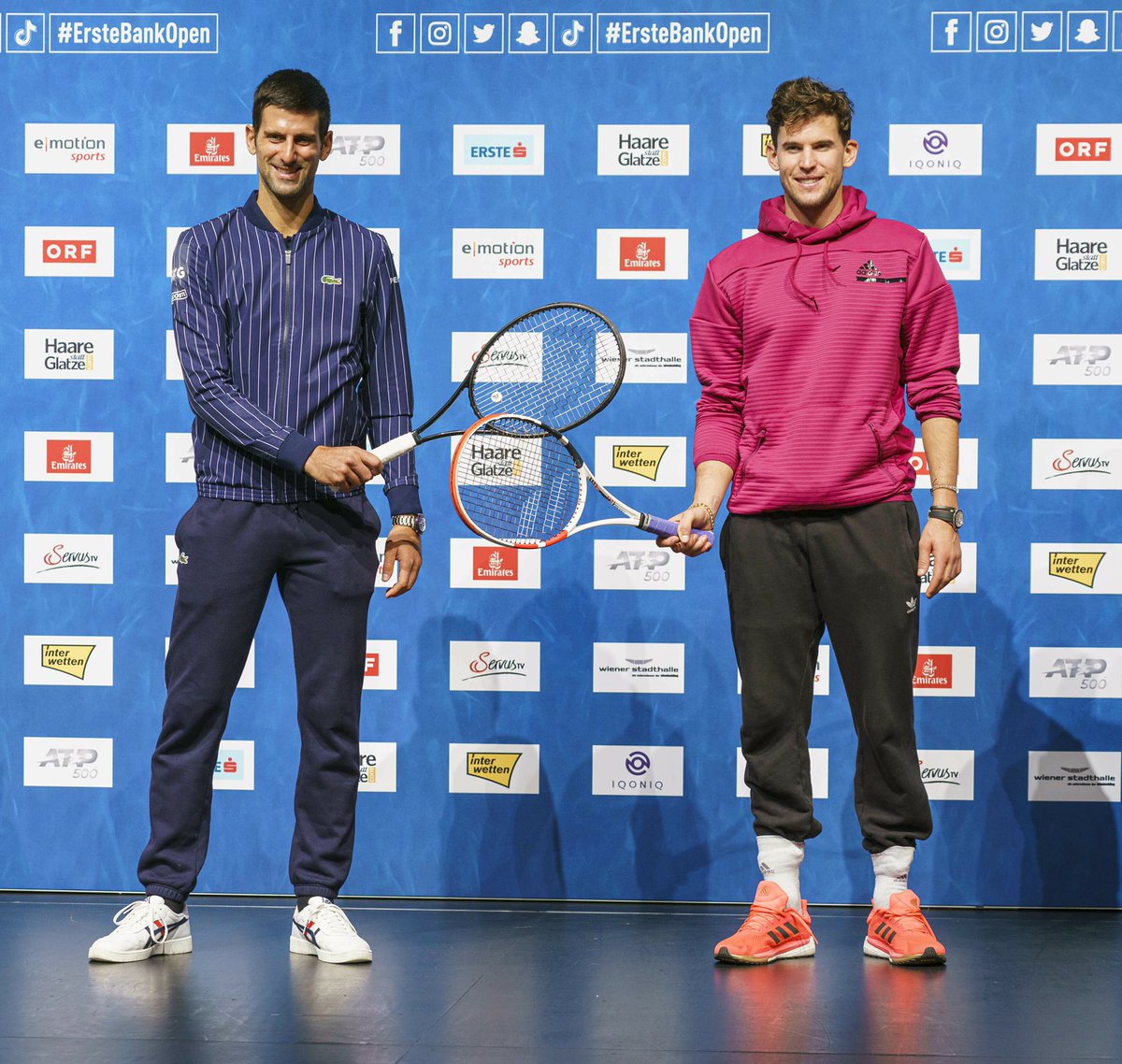 Welcome to Vienna @DjokerNole https://t.co/yGfwMkvmjY