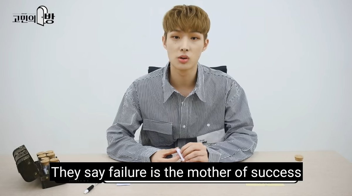 "Failure is the mother of success"