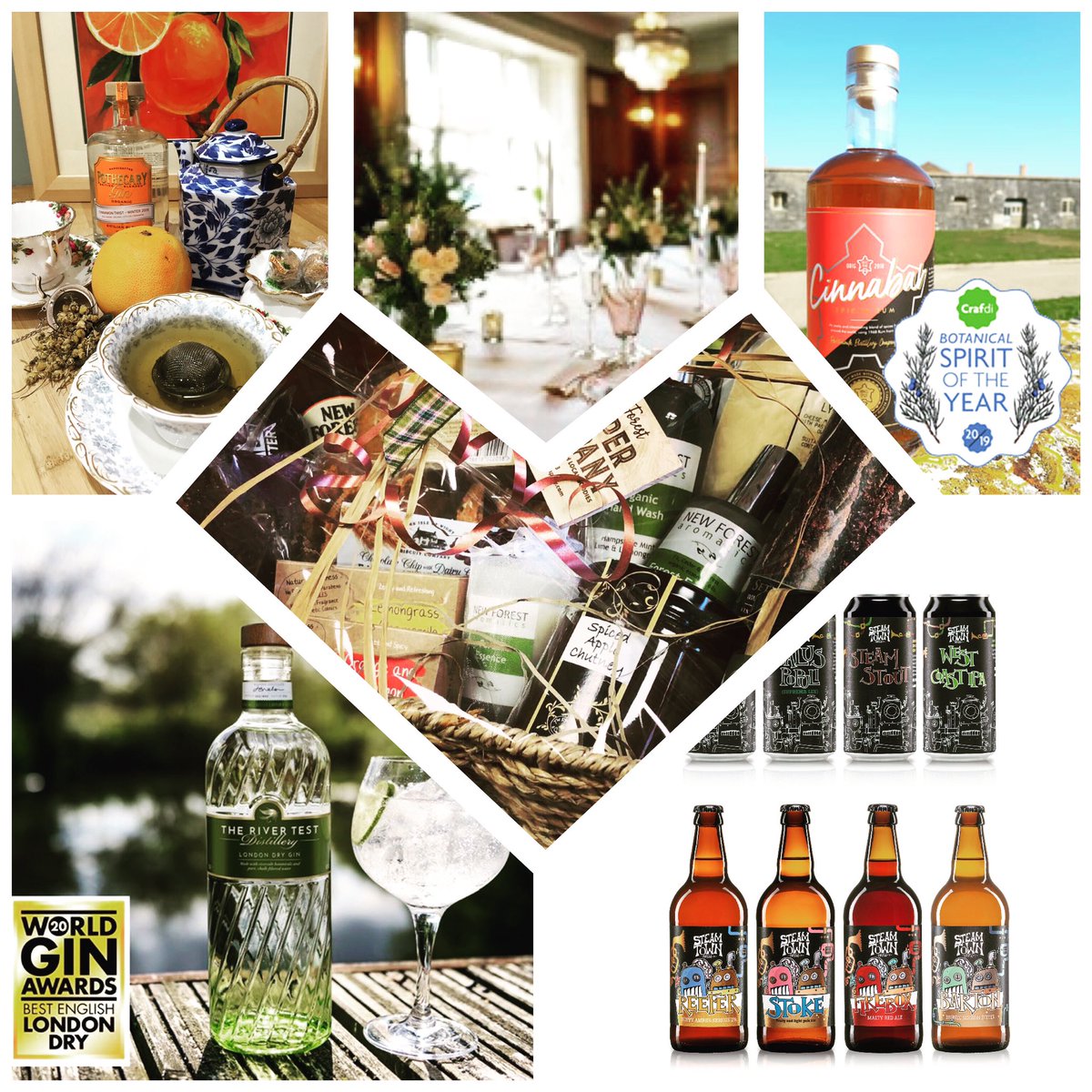 HampshireFare's tweet photo. Our competitions page is packed with goodies to be won, Tomorrow one more local gem will go LIVE and later in the week one will end: Enter via our websites competition page: https://t.co/yk7sqIz890 @pompeystill @TestDistillery @The_GrosvenorSB @steamtownbrewco @NFhampercompany https://t.co/9ZuVAM7jdJ