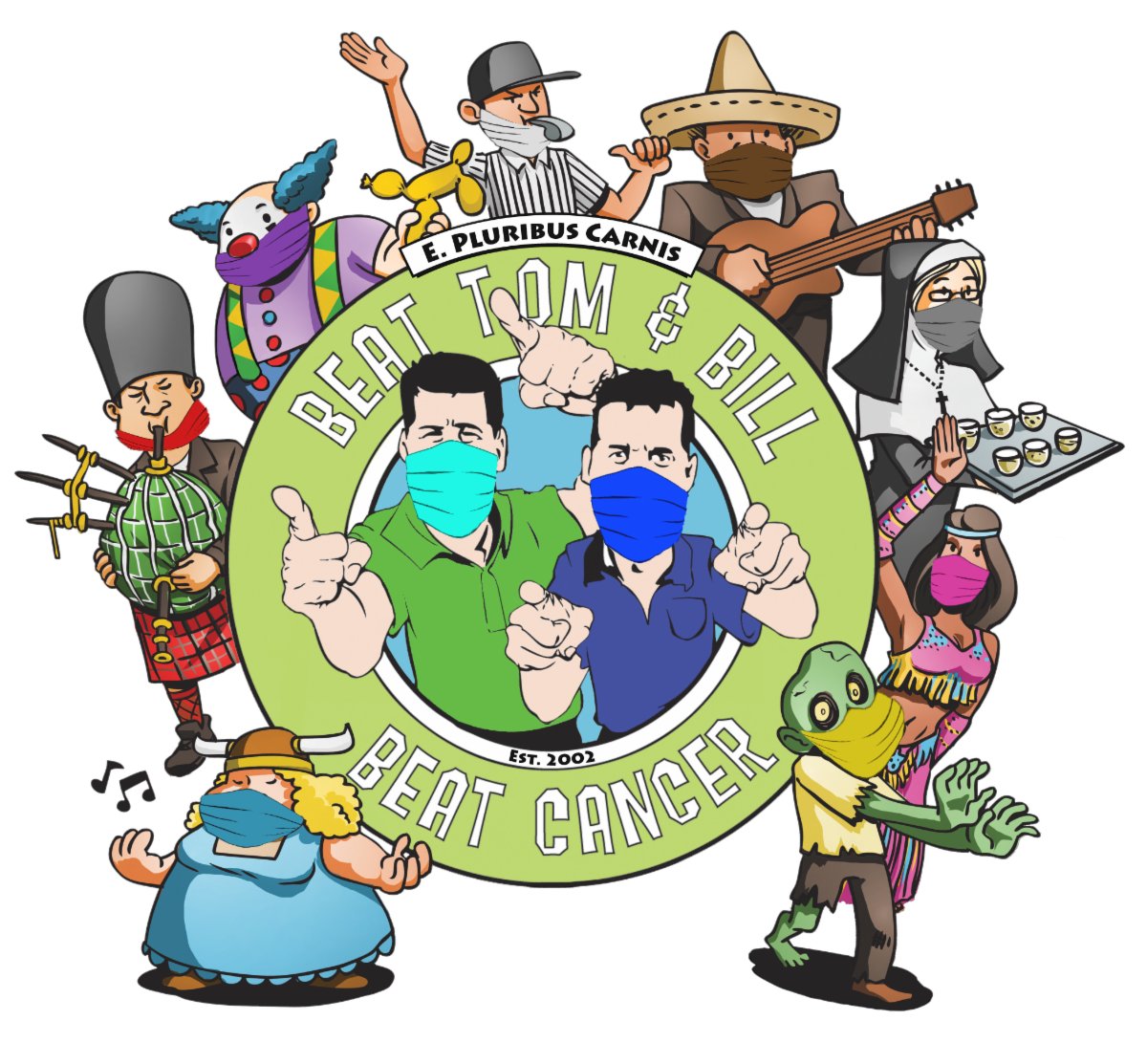 2020 Beat Tom &amp; Bill - Beat Cancer is in full swing.  3 ways to help!  Virtual Event / Polk-Tober / Tom's Children's Books.  Take a look at our latest news!!! conta.cc/34qF2Tm