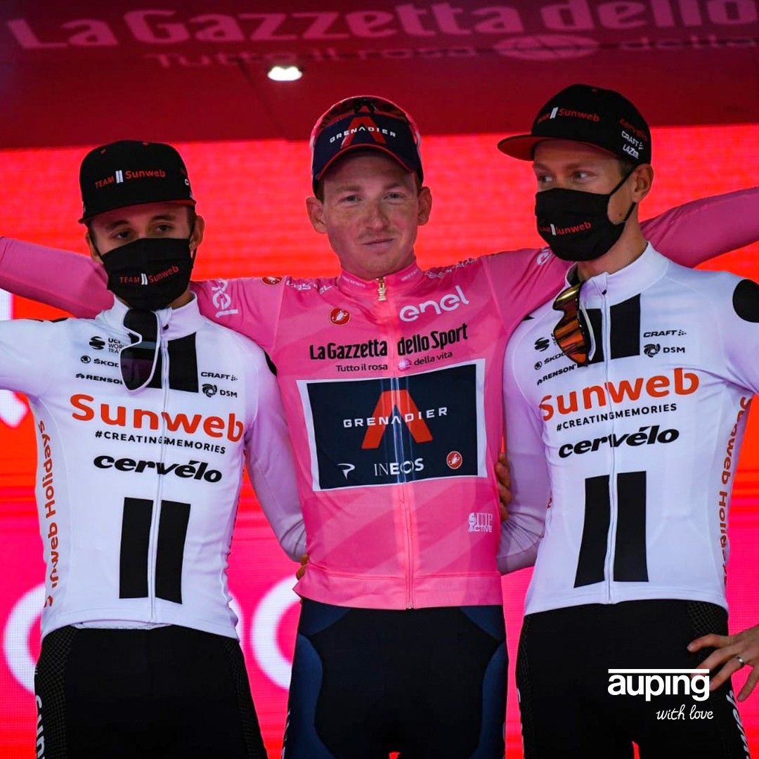 What an amazing Giro this has been, so close for @TeamSunweb with <a href="/JaiHindley/">Jai Hindley</a> and <a href="/W1lcokelderman/">Wilco Kelderman</a> finishing on the podium together. We are incredibly proud to be part of your historical results. And after 22 days, almost 3,500 km we truly wish all of you great rest and recovery.
