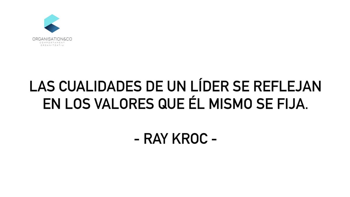 OrganisationCo's tweet image. Us deixem per aquí la frase cèlebre d’avui! #CompOrg20