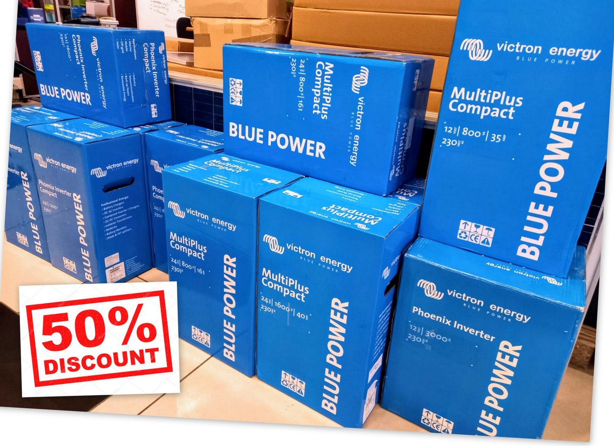 Norm_Energy's tweet photo. Special Promotion
50% DISCOUNT
Promotion Spéciale
50% DE RÉDUCTION
#Afrika #Africa #Afrique #turkey #turquie #turkei #istanbul #perpa #indirim #promosyon #Promotion #Discount #Réduction #Reduction #Victron #VictronEnergy #VictronSolar #Solar #SolarEnergy #BluePower #sun https://t.co/W283YxwMBv