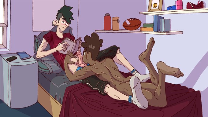 When you want to study, but they don't... #NSFW #gaycollege https://t.co/vepNJgfm7K