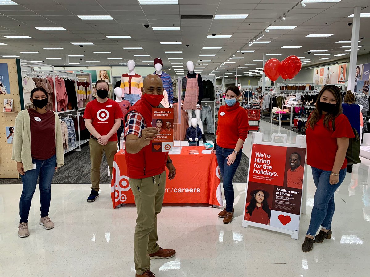 Thanks <a href="/laurenkaycarter/">Lauren Carter</a> <a href="/celesttovar/">chica tovar</a> <a href="/LilyTardia/">Lily Tardia</a> and Cole R. for supporting our 2nd  national hiring event this weekend at Foothill Ranch Target! #worksomewhereyou❤️! <a href="/chantaletorres/">Chantale Torres</a> <a href="/slingsbylisa/">Lisa Slingsby</a>